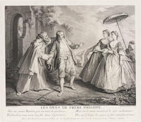 KG 12915
<br/>
De gansjes van broeder Philippe
<br/>
<em>Larmessin, Nicolas IV de (1684-1756)</em>